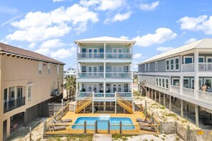 Exterior - Breathtaking Beachfront 7br house! - Bella Sol 2a (Gulf Shores)