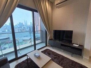 Living area - Lucentia BBCC by Home Horizon at Bukit Bintang (Kuala Lumpur)