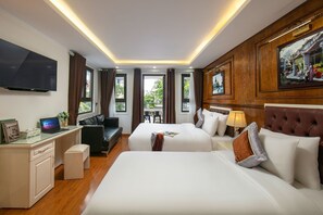 1 bedroom, premium bedding, down duvets, minibar