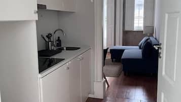 Apartamento luxo, sacada, vista para a cidade
