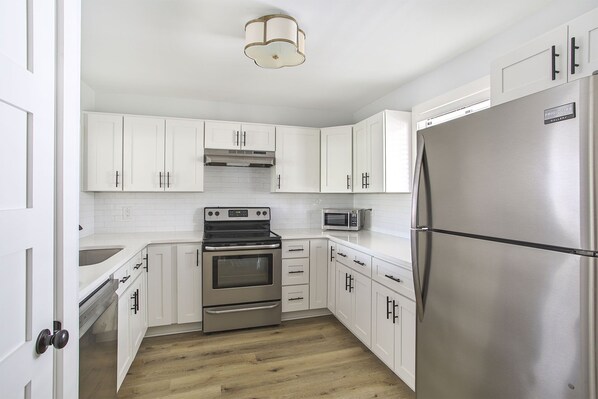 Dishwasher, dining tables