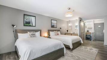 Studio Suite Mewah | 2 kamar tidur, seprai premium, dan didekorasi berbeda-beda