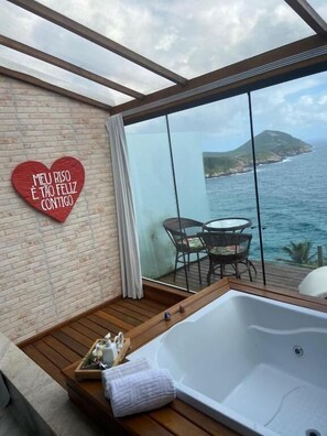 Vue sur la plage/l’océan