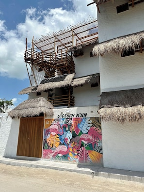 Fachada da propriedade