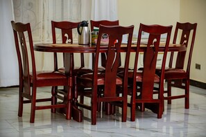 In-room dining - Kitali Homes Uganda (Entebbe)