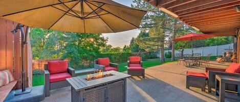 Fachada de la propiedad