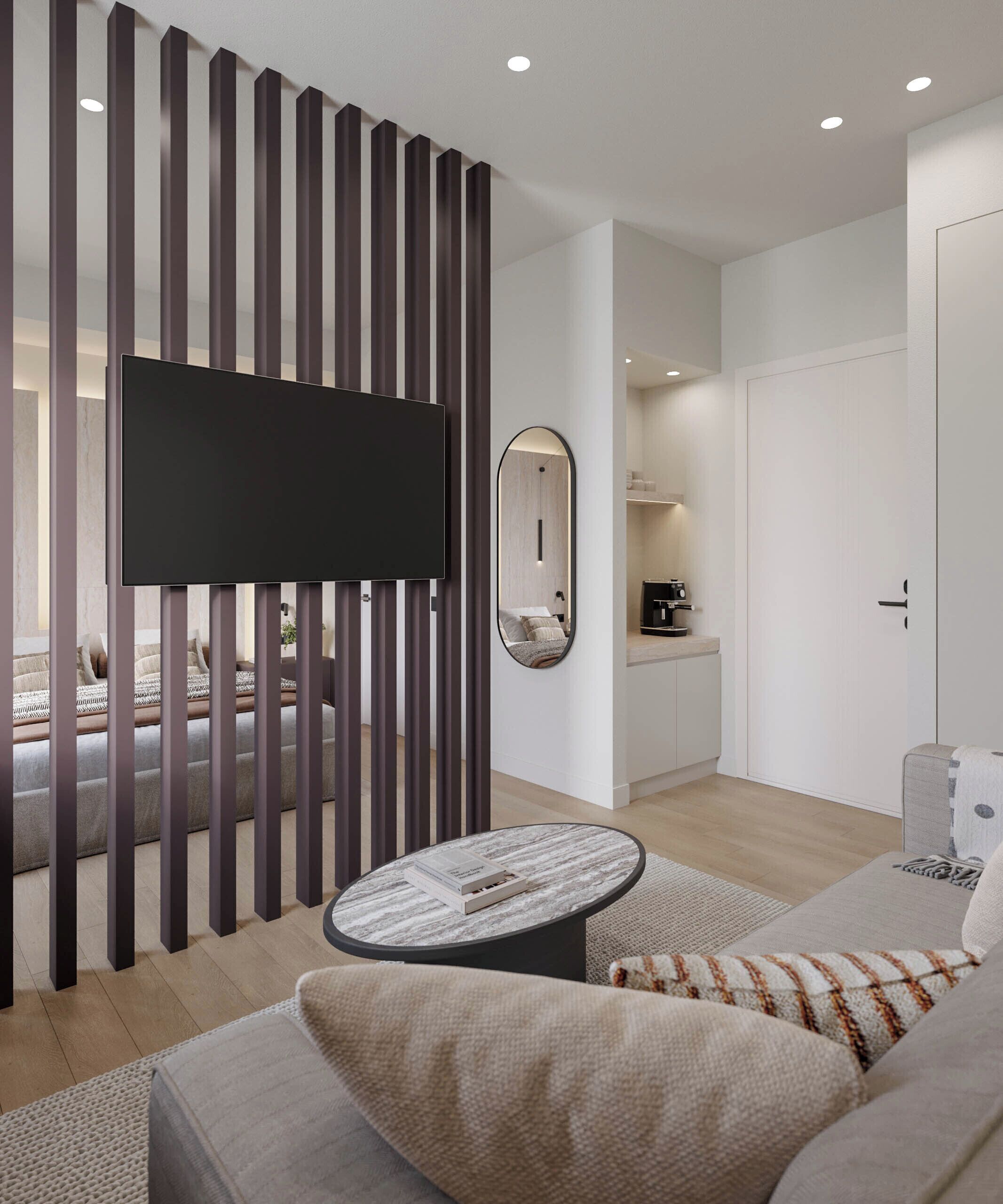 Suíte família, 1 quarto | Roupas de cama de algodão egípcio, roupas de cama premium