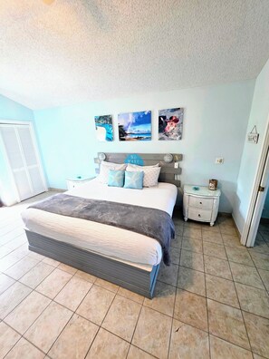 1 soverom, strykejern/-brett, wi-fi (inkludert) og sengetøy