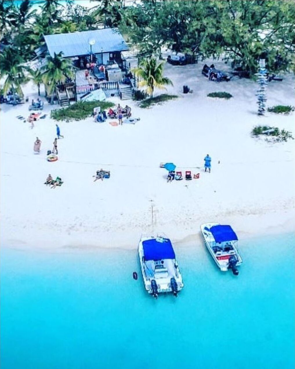 On the beach, sun-loungers, beach towels