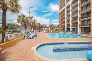 Indoor pool - KING bed on the BEACH, Pools,M61 (Myrtle Beach)