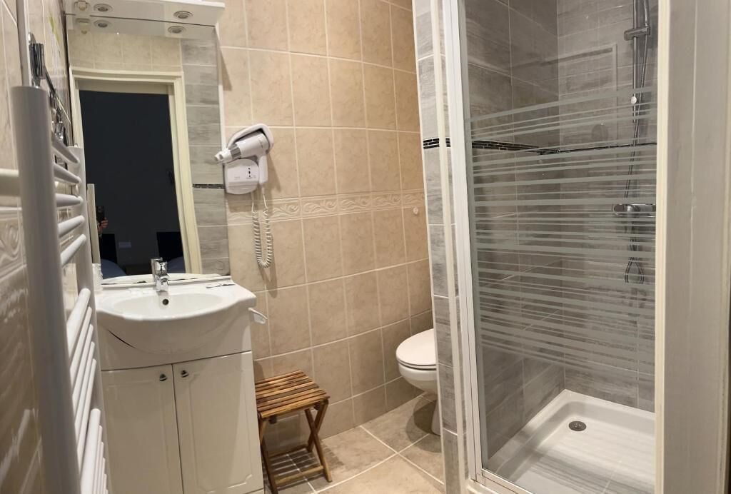 Standard Double Room | Bathroom | Shower, free toiletries, hair dryer, towels