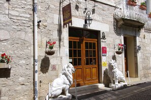 Façade de l’hébergement