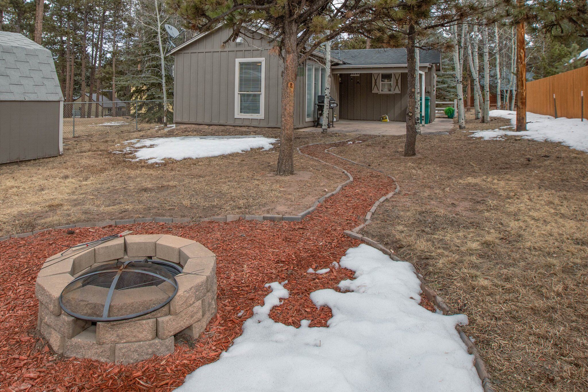 Enceinte de l’hébergement