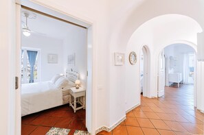 2 bedrooms, in-room safe, iron/ironing board, travel cot