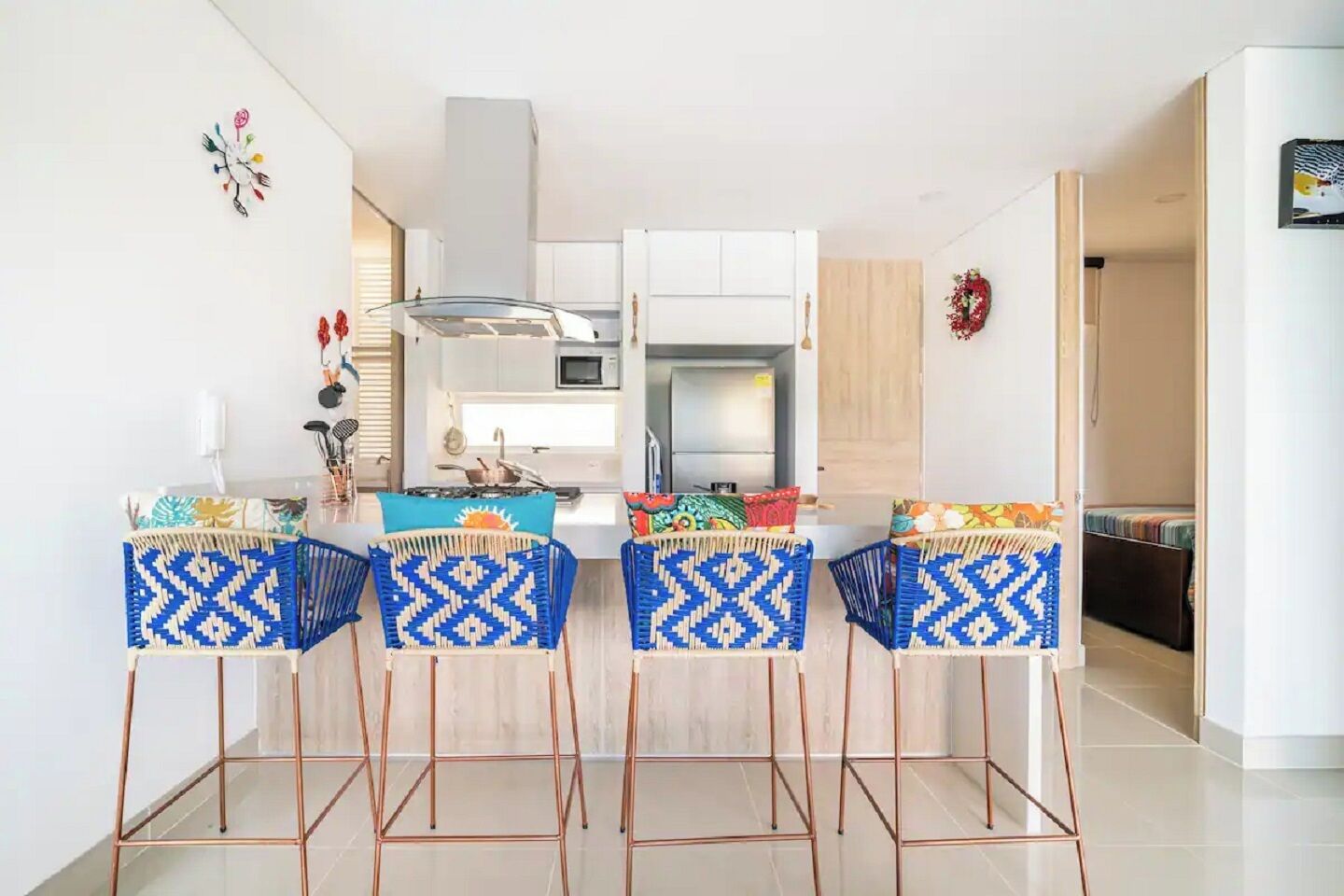 Santa Marta Beach Fun Reserva del Mar 3-Bdrm Apartment  17th Floor Beach Heaven