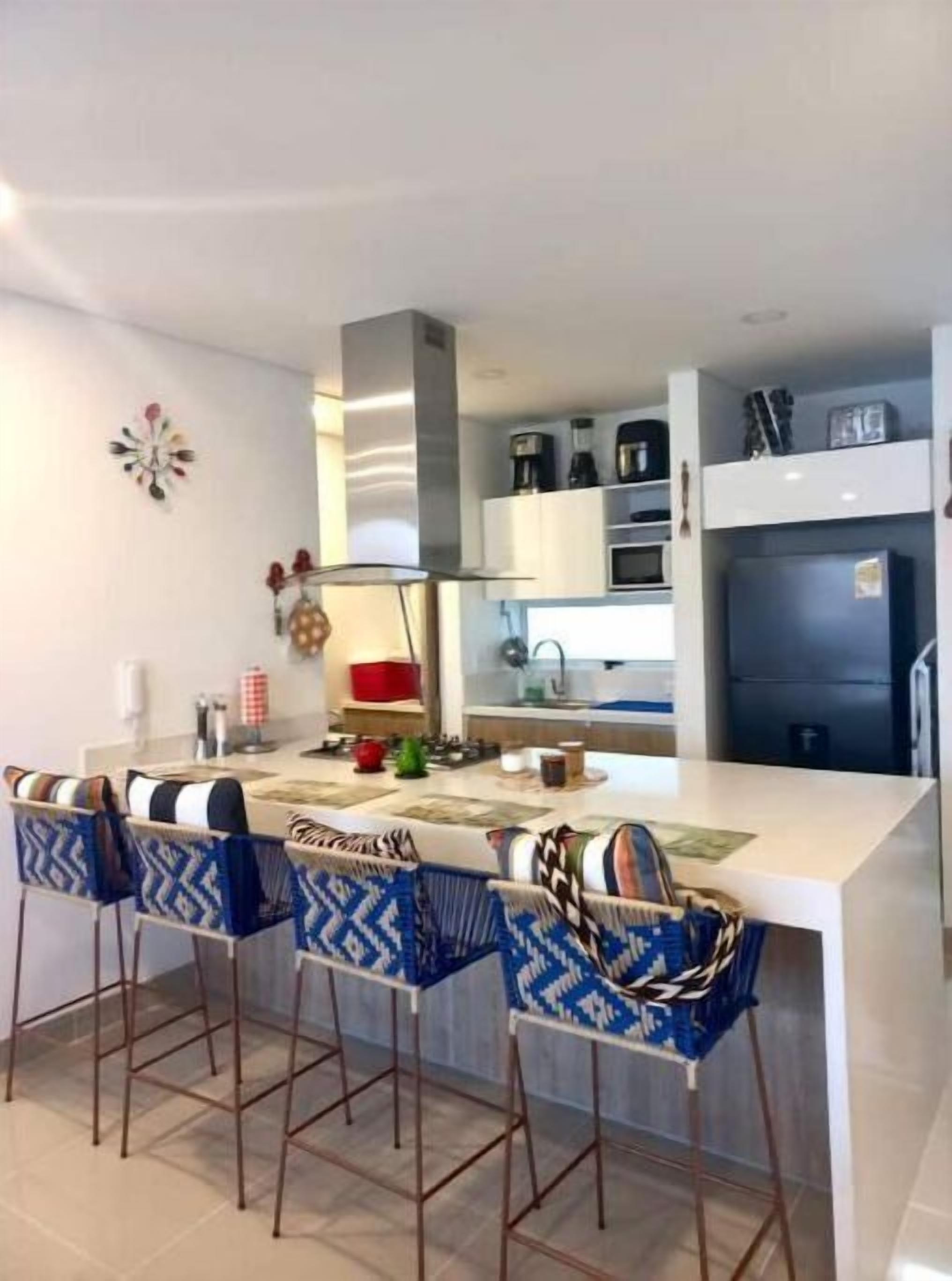 Santa Marta Beach Fun Reserva del Mar 3-Bdrm Apartment  17th Floor Beach Heaven