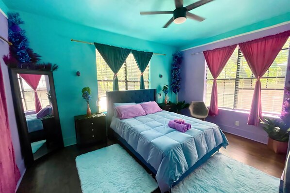 3 chambres, bureau, lit parapluie, Wi-Fi gratuit