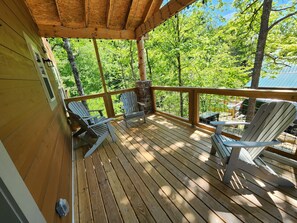 Terrace/patio - Dancing Bear Cabin-Relax, Enjoy!  Sevierville's Echota Resort (Sevierville)