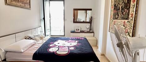 2 habitaciones, tabla de planchar con plancha y wifi gratis