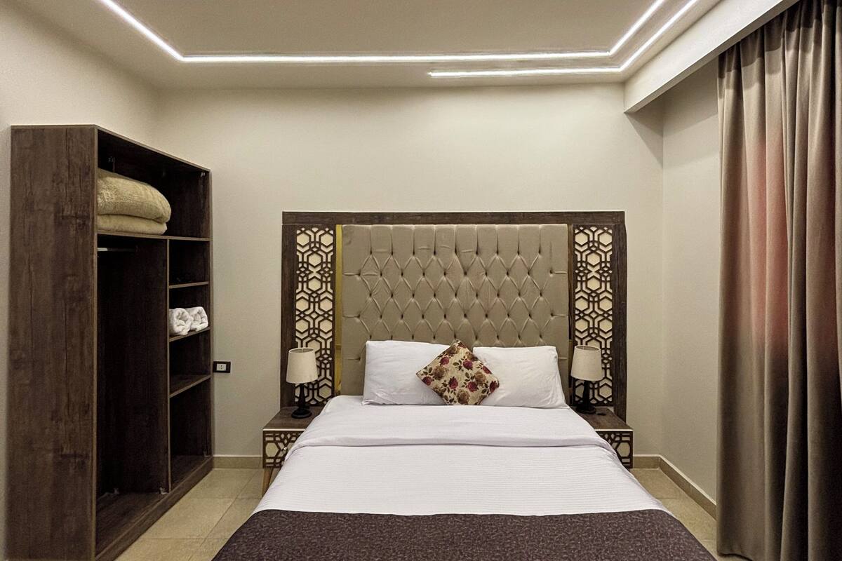 Chambre Double Deluxe, vue ville | 1 chambre, draps en coton égyptien, literie de qualité supérieure