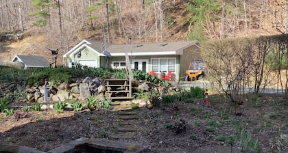 Guest house overlooking the lake