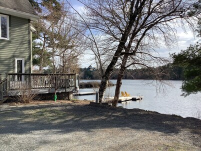 Guest house overlooking the lake