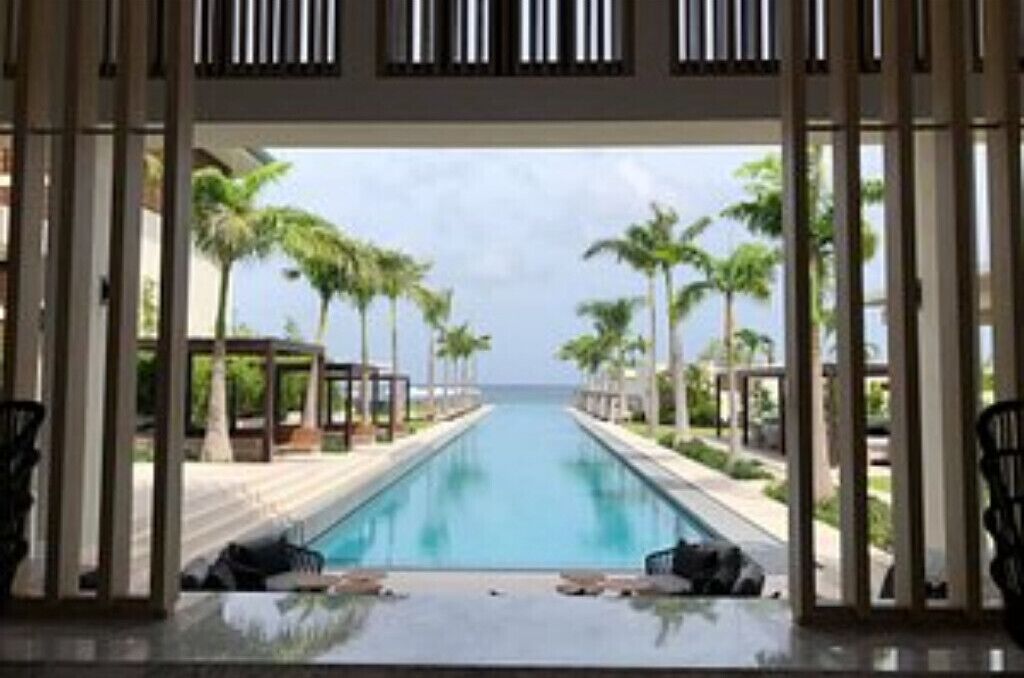 Alberca al aire libre 