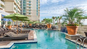 Indoor pool, outdoor pool - Hilton Ocean Beach Club Oceanfront Resort 1 bedroom with Oceanview balcony! (Virginia Beach)