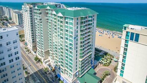 Exterior - Hilton Ocean Beach Club Oceanfront Resort 1 bedroom with Oceanview balcony! (Virginia Beach)