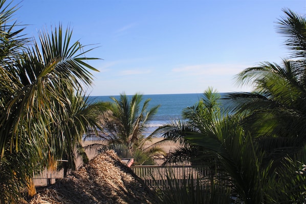 Vue sur le paysage depuis lâhĂ©bergement