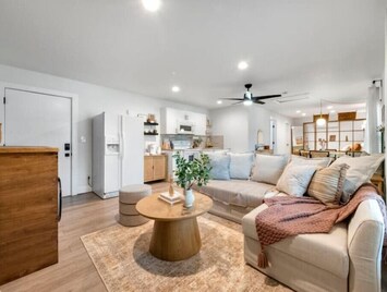 Living Room with Sofa Bed