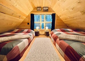 1 slaapkamer, een bureau, gratis wifi, beddengoed