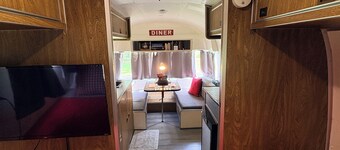 Peaceful Airstream Fast WiFi Low Pet Fee FirePit Star Gazing Convenient
