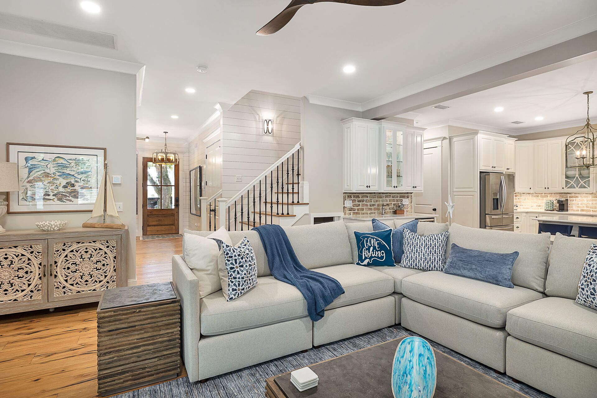 Steps to the Pier Village, Beaches, Lighthouse, Summer Pool Access | In house Gym | Custom Home