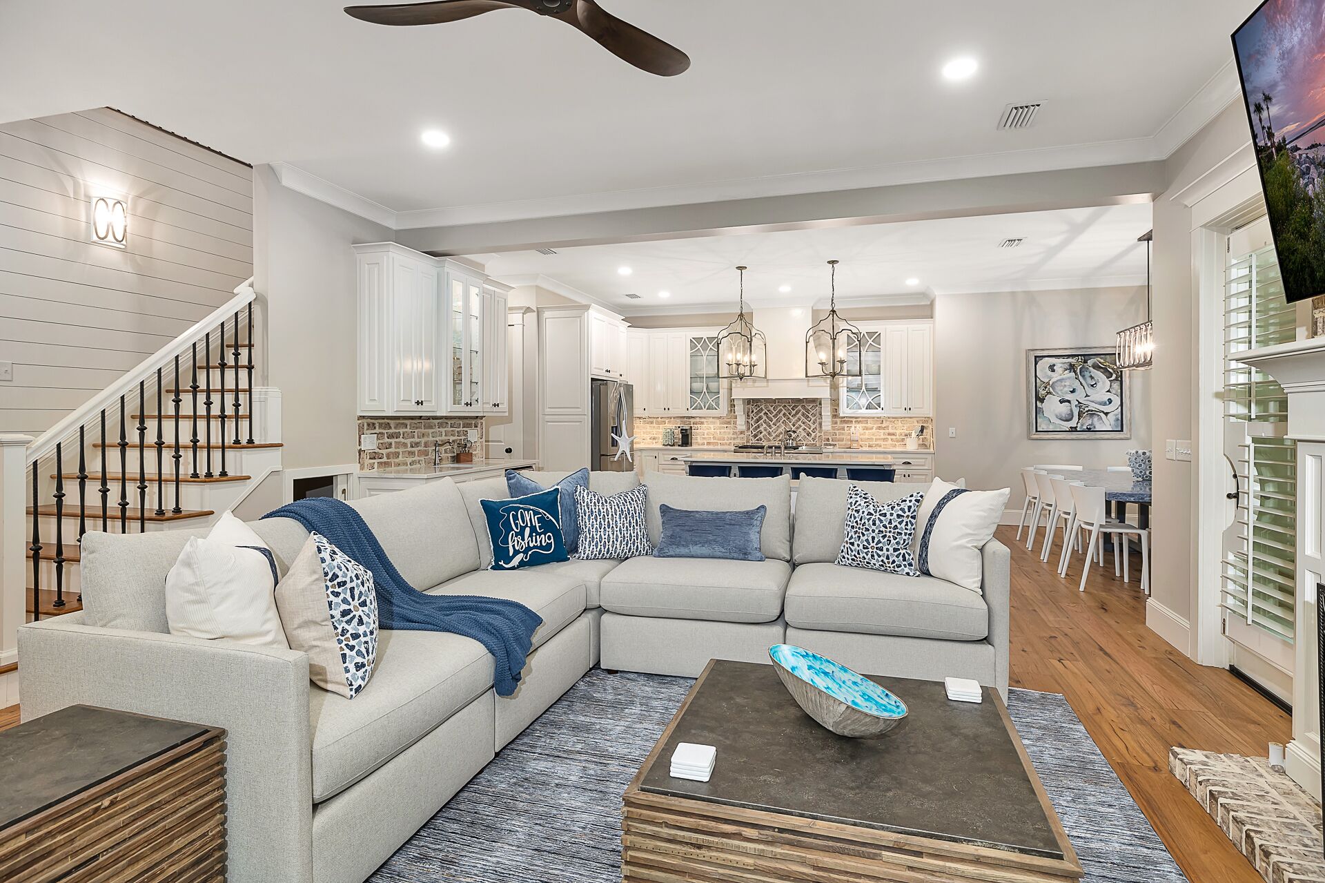 Steps to the Pier Village, Beaches, Lighthouse, Summer Pool Access | In house Gym | Custom Home