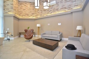 Zona de estar del vestíbulo