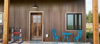 Private farm house lock off on sheep farm with salt hot tub