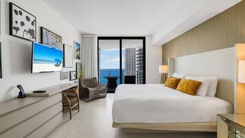 Appart'hĂŽtel Luxe, 1 chambre, vue mer