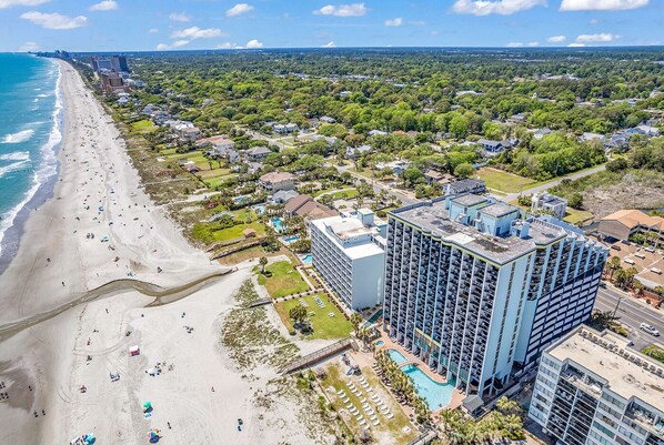 Exterior - 🌊 Oceanfront Escape | Monterrey Bay 1BR | Pools & Views! 🏖️ (Myrtle Beach)