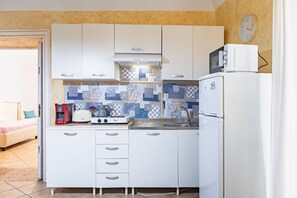Microwave, coffee/tea maker