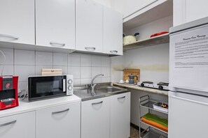Microwave, coffee/tea maker