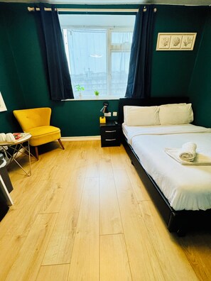 1 Schlafzimmer, Bügeleisen/Bügelbrett, kostenloses WLAN, Bettwäsche