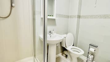 Towels, soap, toilet paper