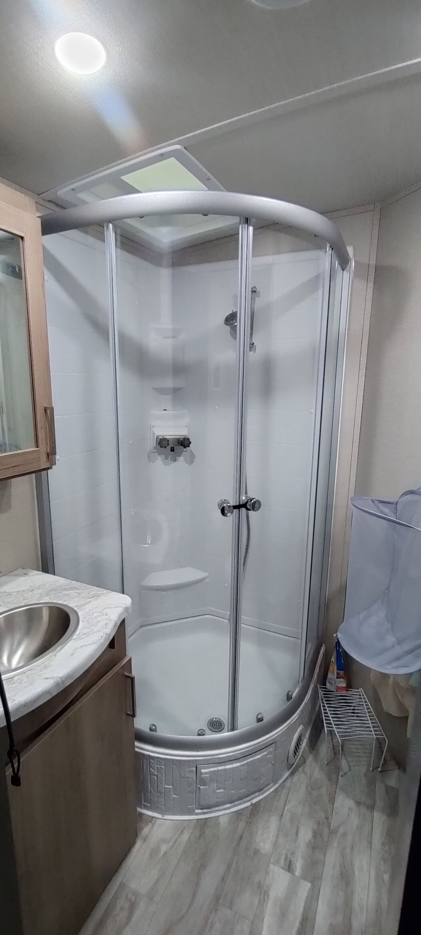 37ft Travel Trailer that can go where you go and can fit the whole family.