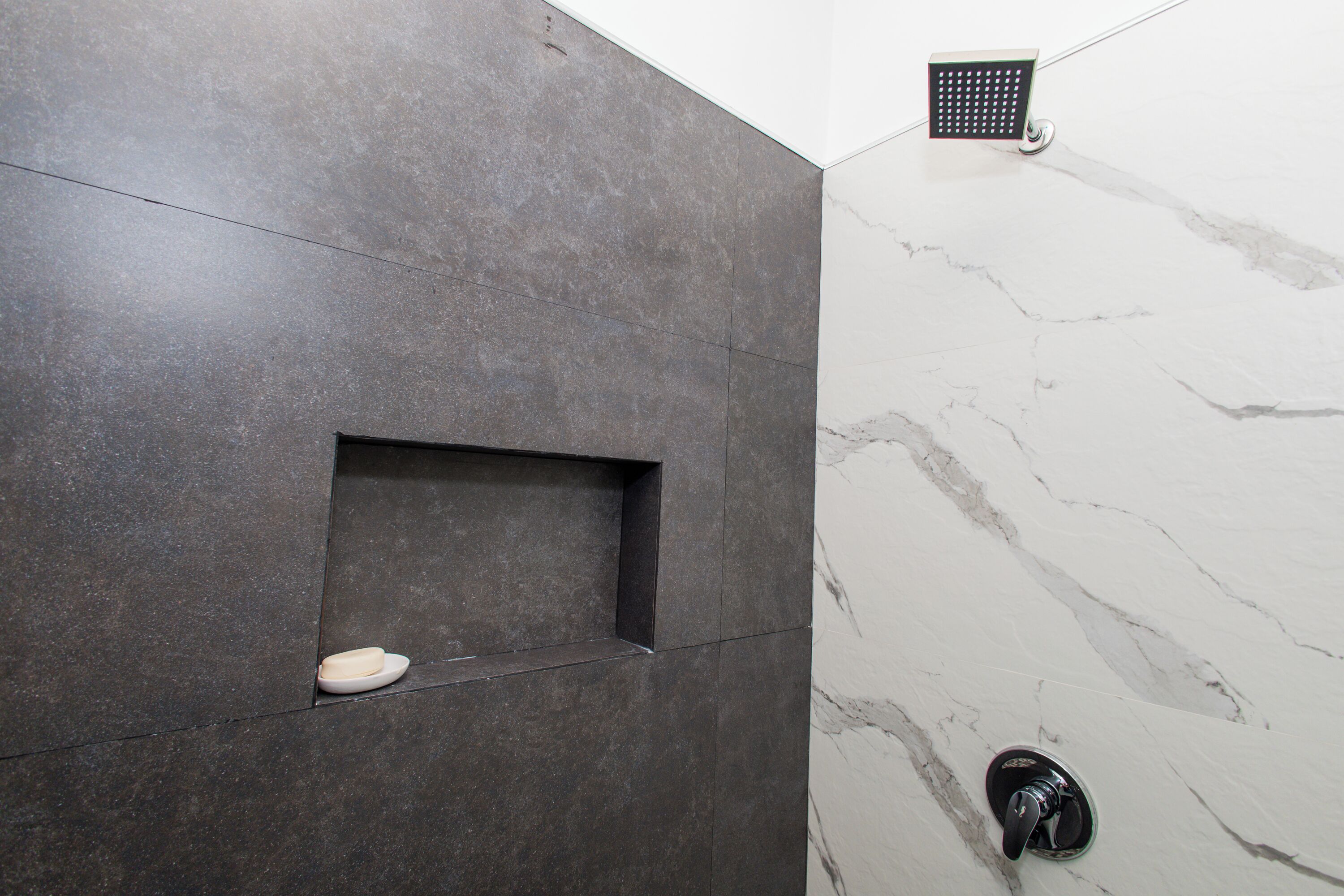 Shower, towels