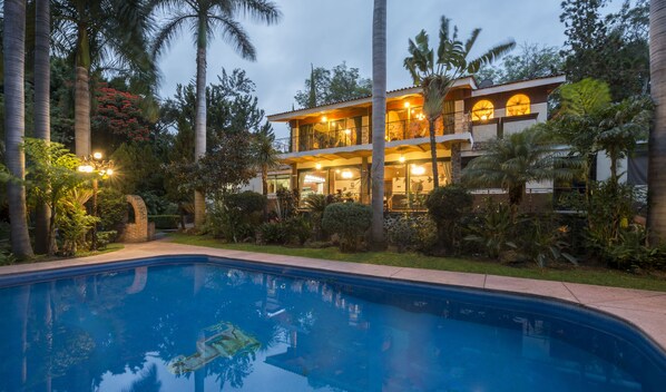 Voorkant van accommodatie