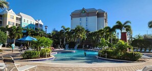 Outdoor pool, a heated pool - Tropical Lagoon-Close to Disney (Kissimmee)