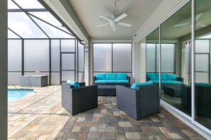 Pool - Large resort style single family home with pool and hot tub, minutes from Disney (Four Corners)