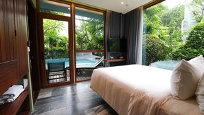 Luxury Villa, 2 Bedrooms, Pool View | Premium bedding, down comforters, pillowtop beds, free minibar items - Hotel Chiem Hoian (Da Nang)