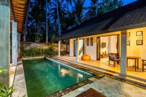 Façana frontal de l'allotjament